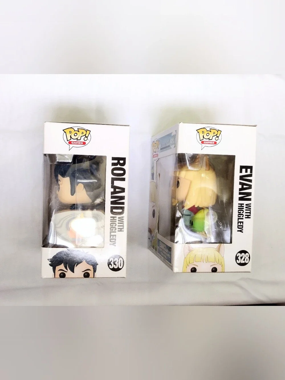 Funko Pop! Ni no Kuni II Roland #330 & Evan Vinyl #328 Figures